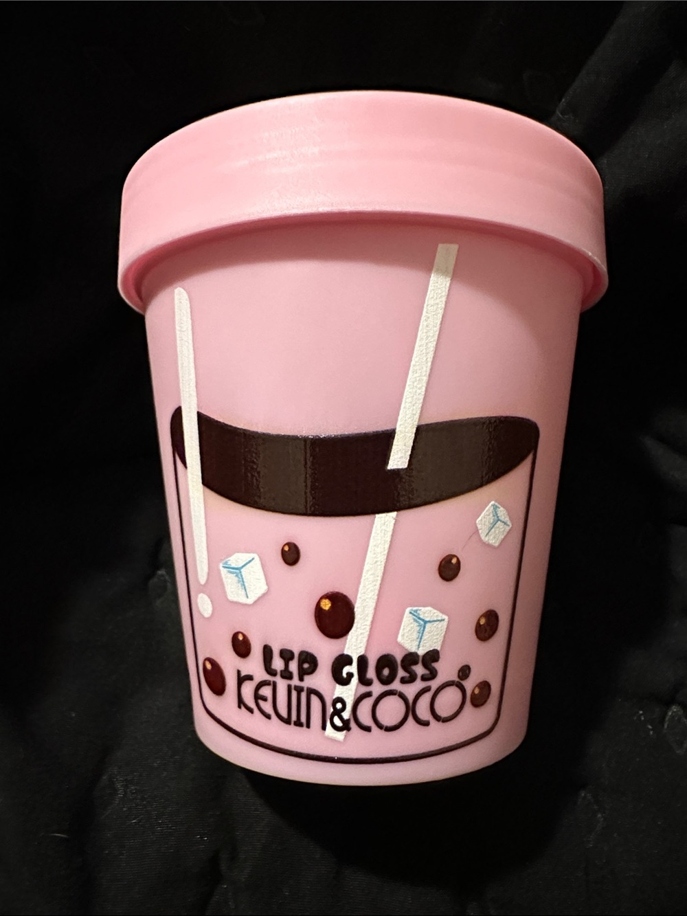 Milk Tea Boba Lip Gloss from the brand Kevin & Coco.
